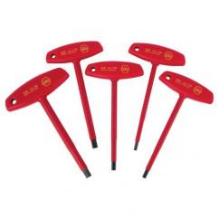 5PC INSULATED T-HANDLE HEX SET-MM - All Tool & Supply