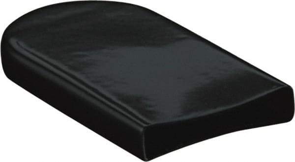 Caplugs - 1.17" x 1.34" x 1.34", Rectangular with Dome Head Finishing Cap/Grip - 1" Long, Vinyl, Black - All Tool & Supply