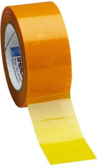 Caplugs - 20mm Wide x 72 Yd Long Yellow Polyester Film High Temperature Masking Tape - Series PC30-20MM, 3.5 mil Thick - All Tool & Supply