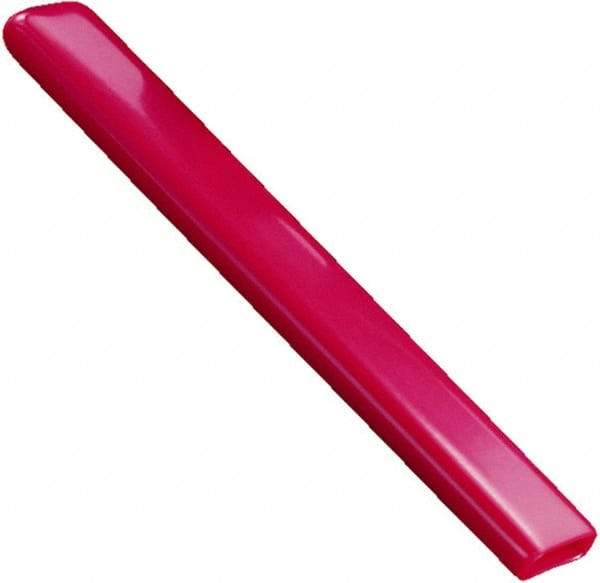 Caplugs - 0.29" x 11/32" x 11/32", Rectangular Head Finishing Cap/Grip - 1" Long, Vinyl, Red - All Tool & Supply