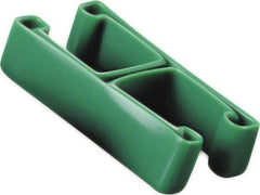 Caplugs - 3-1/4" x 3/4", Flexible Push-On I-Frame End Cap - 1-5/8" Long, Vinyl, Red - All Tool & Supply