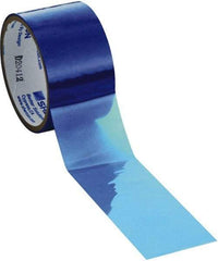 Caplugs - 2" Wide x 72 Yd Long Blue Polyester Film High Temperature Masking Tape - Series PC902000, 3 mil Thick - All Tool & Supply