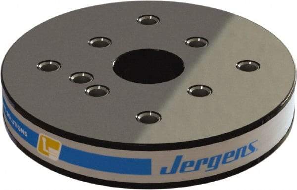 Jergens - 210mm Long x 210mm Wide x 35mm High Steel Fixture Plate - 35mm Plate Thickness - All Tool & Supply