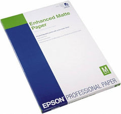 Epson - 13" x 19" White Photo Paper - Use with Inkjet Printers - All Tool & Supply