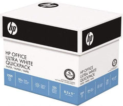 Hewlett-Packard - 8-1/2" x 11" White Copy Paper - Use with Laser Printers, Copiers, Fax Machines, Inkjet Printers - All Tool & Supply