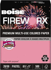 Boise - 8-1/2" x 11" Cherry Coiled Phone Cord - Use with Laser Printers, Copiers, Plain Paper Fax Machines, Multifunction Machines - All Tool & Supply