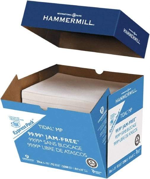 Hammermill - 8-1/2" x 11" White Copy Paper - Use with Laser Printers, Copiers, Fax Machines, Multifunction Machines - All Tool & Supply