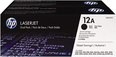 Hewlett-Packard - Black Toner Cartridge - Use with HP LaserJet 1012, 1018, 1020, 1022, 3015, 3020, 3030, 3050, 3052, 3055, M1319f MFP - All Tool & Supply