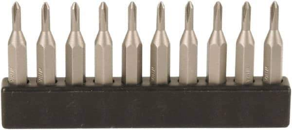 Wiha - #000, Phillips Screwdriver Bit - 28mm OAL - All Tool & Supply