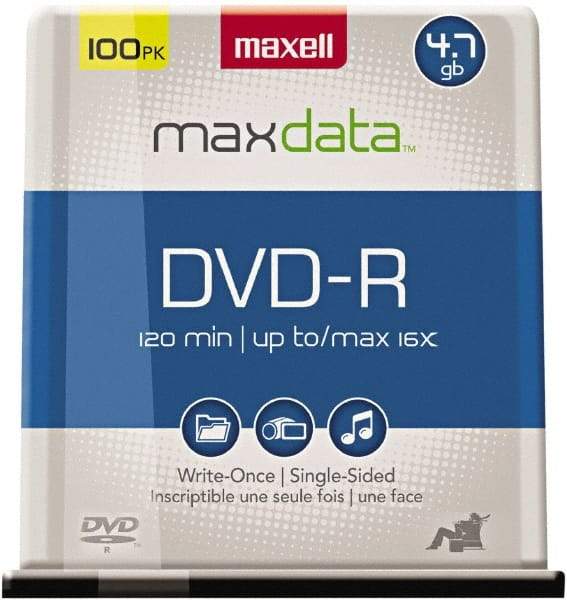 Maxwell House - Gold DVD-RW Discs - Use with CD, DVD Drives - All Tool & Supply