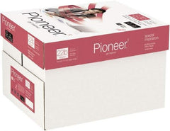 Pioneer - 8-1/2" x 11" Bright White Copy Paper - Use with Copiers, Inkjet Printers, Laser Printers - All Tool & Supply