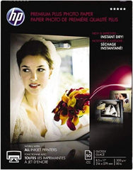 Hewlett-Packard - 8-1/2" x 11" White Photo Paper - Use with Inkjet Printers - All Tool & Supply