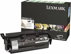 Lexmark - Black Toner Cartridge - Use with Lexmark X651de, X652de, X654de, X656de, X656dte, X658de, X658dfe, X658dme, X658dte, X658dtfe, X658dtme - All Tool & Supply