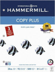 Hammermill - 8-1/2" x 11" White Copy Paper - Use with Laser Printers, Copiers, Fax Machines, Multifunction Machines - All Tool & Supply