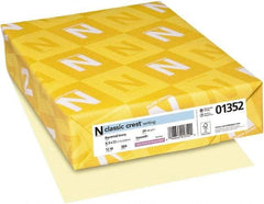 Neenah Paper - 8-1/2" x 11" Baronial Ivory Copy Paper - Use with Laser Printers, Inkjet Printers, Copiers - All Tool & Supply