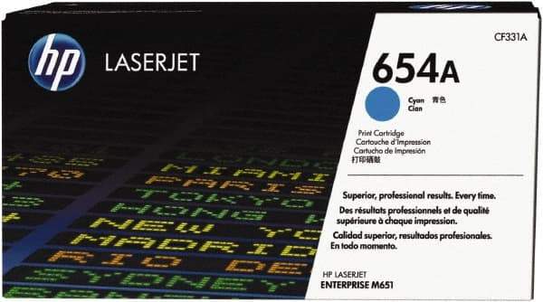 Hewlett-Packard - Cyan Toner Cartridge - Use with HP Color LaserJet Enterprise M651 - All Tool & Supply