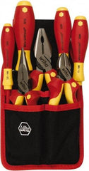 Wiha - 7 Piece Insulated Plier Set - Comes in Clamshell - All Tool & Supply