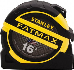 Stanley - 16' x 1-1/4" Tape Measure - 1/16" Graduation - All Tool & Supply