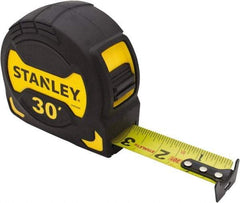 Stanley - 30' x 1-1/8" Tape Measure - 1/16" Graduation, Inch Graduation Style - All Tool & Supply