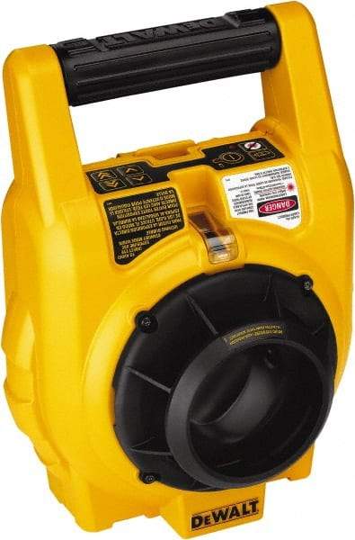 DeWALT - 1,000' Measuring Range, 1/4" at 100' Accuracy, Self-Leveling Rotary Laser - ±5° Self Leveling Range, 60 & 600 RPM, 1 Beam, 2 D Alkaline Battery Included - All Tool & Supply