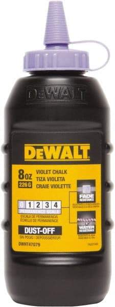 DeWALT - 8 oz Container Chalk Refill - Violet - All Tool & Supply