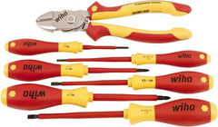 Wiha - 7 Piece Insulated Driver & Bicut Hand Tool Set - Comes in Clamshell - All Tool & Supply