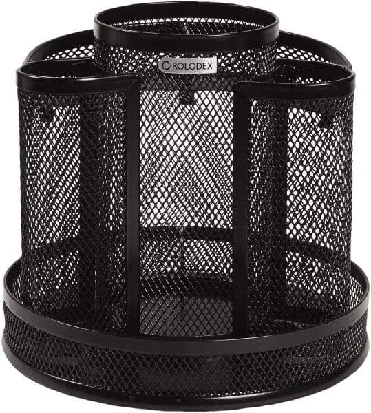 Rolodex - Black Spinning Desk Sorter - Wire Mesh - All Tool & Supply