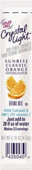 Crystal Light - On the Go, Sunrise Orange, .16 oz Packets, 30/Box - All Tool & Supply