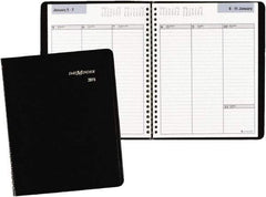 DayMinder - 26 Sheet, 6-7/8 x 8-3/4", Weekly Planner - Black - All Tool & Supply