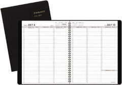 AT-A-GLANCE - 26 Sheet, 5-1/2 x 8-1/2", Accounting Book - Black - All Tool & Supply