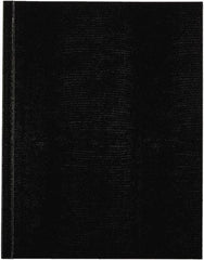 Blueline - 150 Sheet, 5 x 8", College Ruled Executive Notebook - Black - All Tool & Supply