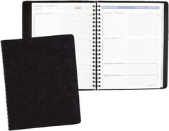 AT-A-GLANCE - 26 Sheet, 8-1/4 x 10-7/8", Appointment Book - Black - All Tool & Supply