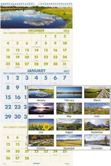 AT-A-GLANCE - 12 Sheet, 12 x 27", Wall Calendar - All Tool & Supply