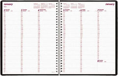 Brownline - 26 Sheet, 3-1/4 x 6-1/4", Weekly Planner - Black - All Tool & Supply