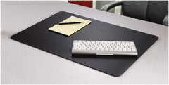 Artistic - 36" x 24" Black Desk Pad - Use with Desk - All Tool & Supply