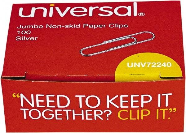 UNIVERSAL - 1-3/4" Wide Jumbo Binder Clip - Silver - All Tool & Supply