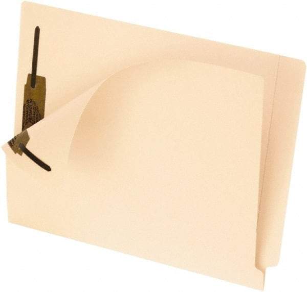 Pendaflex - 8-1/2 x 11", Letter Size, Manila, File Folders with End Tab - 11 Point Stock, Straight Tab Cut Location - All Tool & Supply