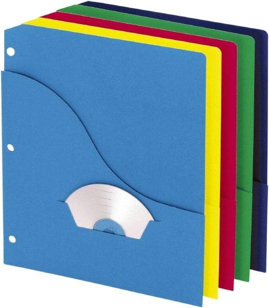 Pendaflex - 8-1/2 x 11", Letter Size, Assorted Colors, Project Folder - 11 Point Stock - All Tool & Supply