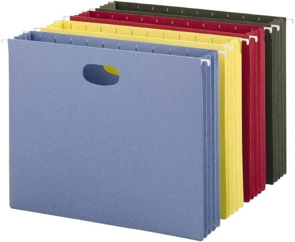 SMEAD - 8-1/2 x 11", Letter Size, Standard Green, Hanging File Folder - 11 Point Stock - All Tool & Supply