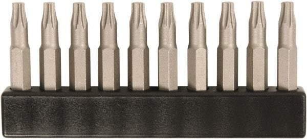 Wiha - 4mm Drive T10 Torx Screwdriver Bit - 28mm OAL - All Tool & Supply