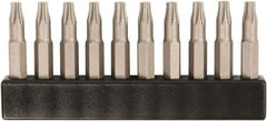 Wiha - 4mm Drive T10 Torx Screwdriver Bit - 28mm OAL - All Tool & Supply