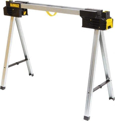 DeWALT - Ladder Folding Sawhorse - Black/Silver, Use with Lumber - All Tool & Supply