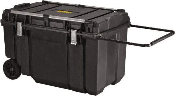 DeWALT - Mobile Tool Chest - 38" Wide x 24-1/4" Deep x 23-3/32" High, Plastic, Black - All Tool & Supply