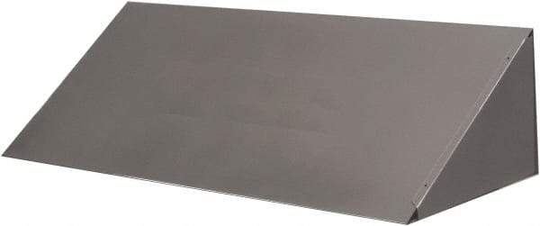 Durham - 33-3/4" Wide x 8-5/8" High, Gray Bin Cover - Use with 12" Deep Bins - All Tool & Supply