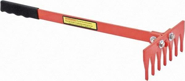 Interstate - Steel Rake - 19" OAL - All Tool & Supply