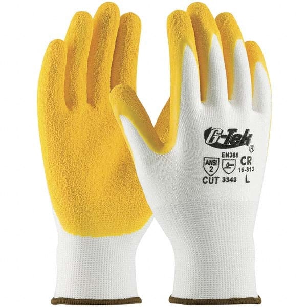 PIP - Size 2XL, ANSI Cut Lvl A2, Puncture Lvl 3, Abrasion Lvl 3, Latex Coated PolyKor Cut Resistant Gloves - Exact Industrial Supply