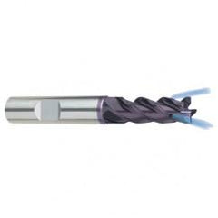 6mm Dia. - 57mm OAL - 4 FL Variable Helix Firex Carbide End Mill - All Tool & Supply