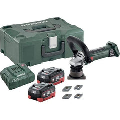 Metabo - 45° Bevel Angle, 5/32" Bevel Capacity, 7,000 RPM, Cordless Beveler - 5.5 Amps, 1/8" Min Workpiece Thickness - All Tool & Supply