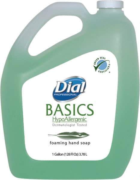 Dial - 1 Gal Bottle Foam Soap - Light Green, Honeysuckle Scent - All Tool & Supply