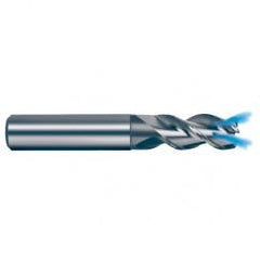 20mm Dia. - 104mm OAL - 45° Helix Bright Carbide End Mill - 3 FL - All Tool & Supply